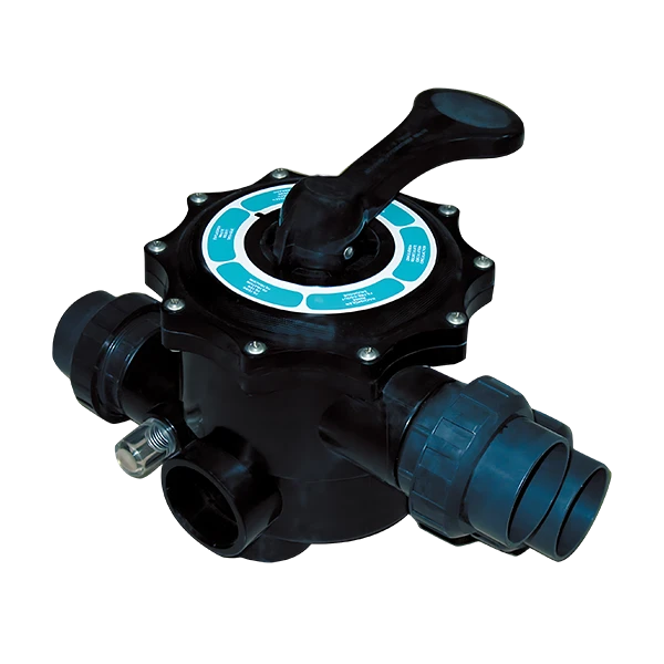 2 inch multiport valve that can control the filter for different functions