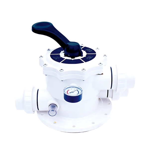 2 inch multiport valve that can control the filter for different functions