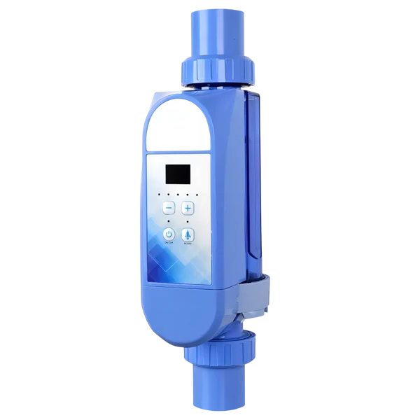 Salt chlorinator for pool disinfection