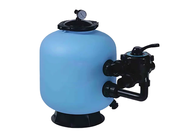 Blaue Sandfilter der PCG-Serie