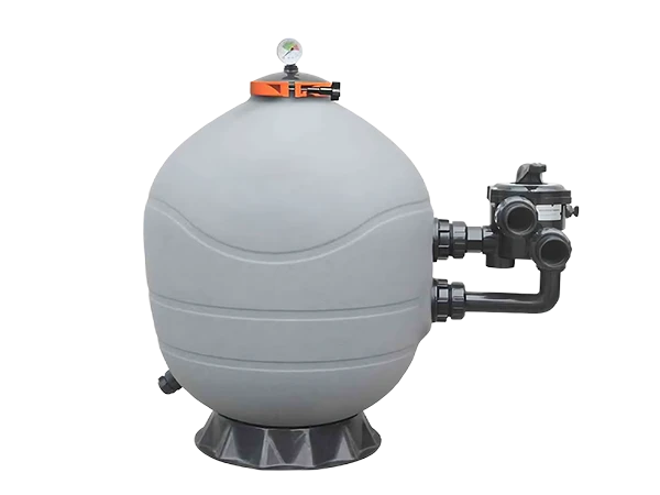 Gray side-out SCG series sand filter